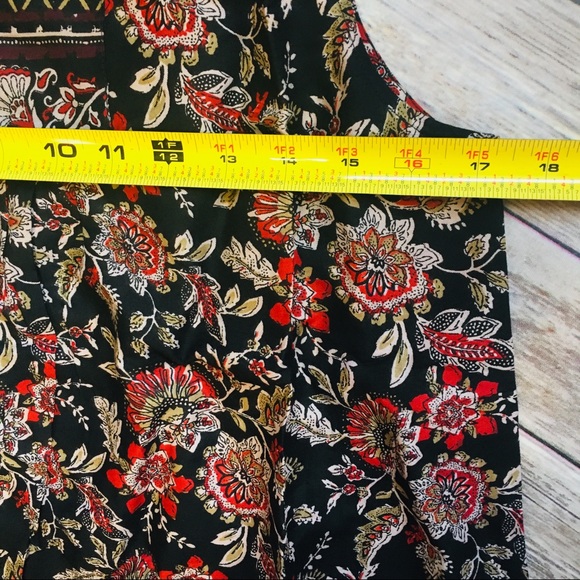 Lulu’s • Blakey Black Floral Boho Dress - Picture 6 of 8